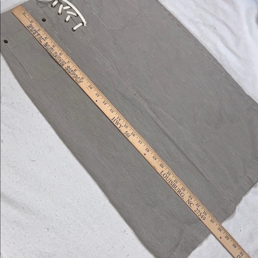 Kors Michael Kors straight long skirt cotton 4 - Picture 10 of 12